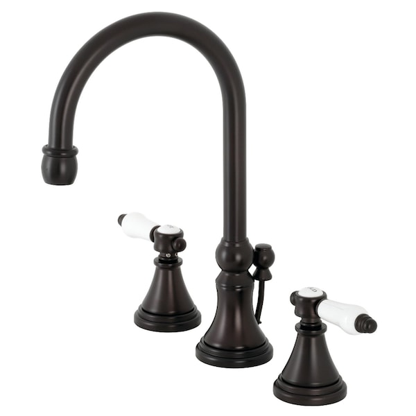 KS2985BPL Bel Air Widespread Bathroom Faucet W/ Brass Pop-Up, Bronze